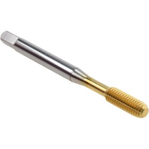 ACCUPRO Thread Forming Tap: M5x0.8 Metric, 6H Class of Fit, Bottoming Chamfer, High-Speed Steel, Titanium Nitride Finish 18148-01T