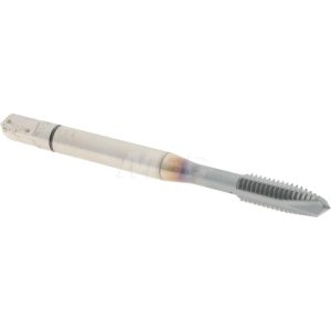 ACCUPRO Spiral Point Tap: #10-32 UNF, 3 Flutes, Plug Chamfer, 2B Class of Fit, High-Speed Steel-PM, TiCN Coated 30073-00C