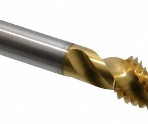 ACCUPRO Spiral Flute Tap: 1/2-13, UNC, 3 Flute, Modified Bottoming Chamfer, 2B Class of Fit, Powdered Metal, TiN Finish 40165-00T