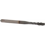 ACCUPRO Spiral Flute Tap: #6-32, UNC, 3 Flute, Modified Bottoming Chamfer, 3B Class of Fit, Powdered Metal, TiCN Finish 40042-01C