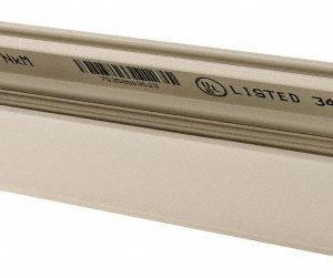 HUBBELL WIRING DEVICE-KELLEMS 5' Long x 1.04" Deep x 1.38" Wide PVC Raceway PL1BC5