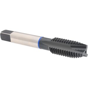 ACCUPRO Spiral Point Tap: 5/8-11 UNC, 3 Flutes, Plug Chamfer, 3B Class of Fit, Vanadium High Speed Steel, Oxide Coated T1620643