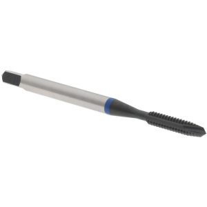 ACCUPRO Spiral Point Tap: #4-40 UNC, 2 Flutes, Plug Chamfer, 2B/3B Class of Fit, Vanadium High Speed Steel, Oxide Coated T1620162