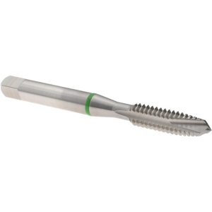 ACCUPRO Spiral Point Tap: 1/4-20 UNC, 3 Flutes, Plug Chamfer, 2B Class of Fit, Vanadium High Speed Steel, Bright/Uncoated Coated T2640402B