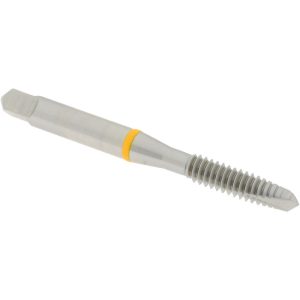 ACCUPRO Spiral Point Tap: 1/4-20 UNC, 2 Flutes, Plug Chamfer, 2B Class of Fit, Vanadium High Speed Steel, Bright/Uncoated Coated T2670402B