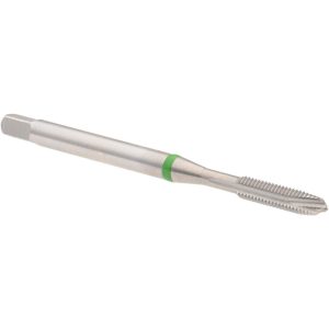 ACCUPRO Spiral Point Tap: M3x0.5 Metric Coarse, 3 Flutes, Plug Chamfer, Vanadium High Speed Steel, Bright/Uncoated Coated T2660204