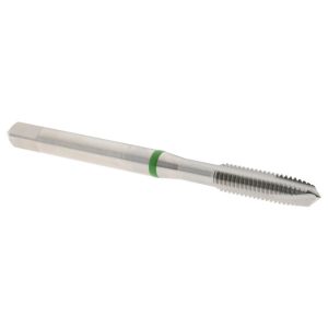 ACCUPRO Spiral Point Tap: M5x0.8 Metric Coarse, 3 Flutes, Plug Chamfer, 6H Class of Fit, Vanadium High Speed Steel, Bright/Uncoated Coated T2660284