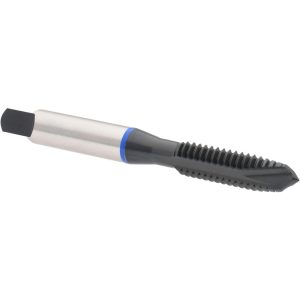ACCUPRO Spiral Point Tap: 5/16-18 UNC, 3 Flutes, Plug Chamfer, 2B Class of Fit, Vanadium High Speed Steel, Oxide Coated T1620445