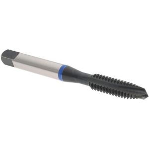 ACCUPRO Spiral Point Tap: 1/4-20 UNC, 3 Flutes, Plug Chamfer, 2B Class of Fit, Vanadium High Speed Steel, Oxide Coated T1620402B
