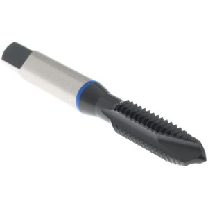 ACCUPRO Spiral Point Tap: 3/8-16 UNC, 3 Flutes, Plug Chamfer, 2B Class of Fit, Vanadium High Speed Steel, Oxide Coated T1620482B