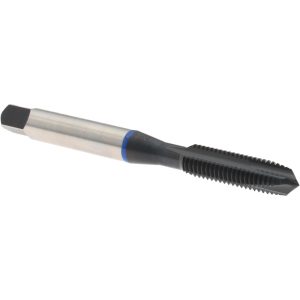 ACCUPRO Spiral Point Tap: 1/4-28 UNF, 3 Flutes, Plug Chamfer, 2B Class of Fit, Vanadium High Speed Steel, Oxide Coated T1620422B