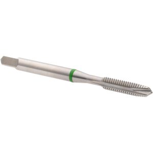ACCUPRO Spiral Point Tap: #10-32 UNF, 3 Flutes, Plug Chamfer, 2B Class of Fit, Vanadium High Speed Steel, Bright/Uncoated Coated T2640343