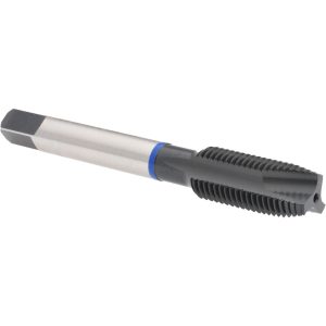 ACCUPRO Spiral Point Tap: 7/16-20 UNF, 3 Flutes, Plug Chamfer, Vanadium High Speed Steel, Oxide Coated T1620543