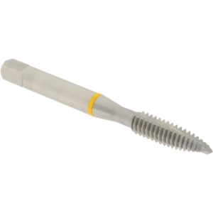 ACCUPRO Spiral Point Tap: 1/4-20 UNC, 2 Flutes, Plug Chamfer, 3B Class of Fit, Vanadium High Speed Steel, Bright/Uncoated Coated T2670403