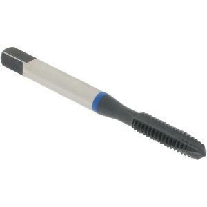 ACCUPRO Spiral Point Tap: #12-24 UNC, 3 Flutes, Plug Chamfer, 2B Class of Fit, Vanadium High Speed Steel, Oxide Coated T1620362B