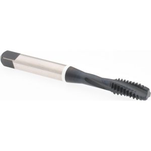 ACCUPRO Spiral Flute Tap: 1/4-20, UNC, 3 Flute, Modified Bottoming Chamfer, 3B Class of Fit, Vanadium High-Speed Steel, Nitride Finish T4677403