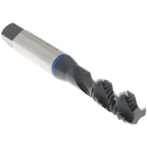 ACCUPRO Spiral Flute Tap: 3/8-16, UNC, 3 Flute, Modified Bottoming Chamfer, 2B Class of Fit, Vanadium High-Speed Steel, Steam Oxide Finish T1604485