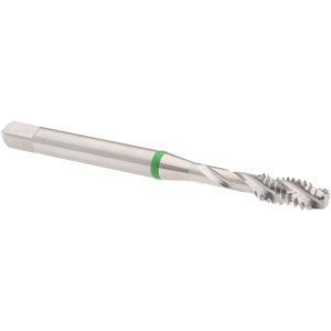 ACCUPRO Spiral Flute Tap: #10-24, UNC, 3 Flute, Modified Bottoming Chamfer, 2B/3B Class of Fit, Vanadium High-Speed Steel, Bright/Uncoated Finish T2634323