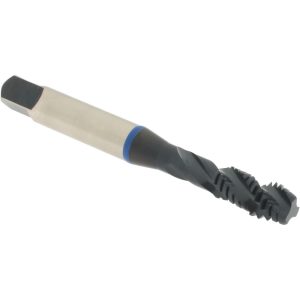 ACCUPRO Spiral Flute Tap: 5/16-18, UNC, 3 Flute, Modified Bottoming Chamfer, 2B Class of Fit, Vanadium High-Speed Steel, Steam Oxide Finish T1604445