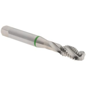 ACCUPRO Spiral Flute Tap: 5/16-18, UNC, 3 Flute, Modified Bottoming Chamfer, 2B Class of Fit, Vanadium High-Speed Steel, Bright/Uncoated Finish T2634442B