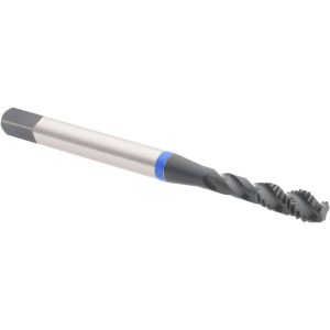 ACCUPRO Spiral Flute Tap: #8-32, UNC, 3 Flute, Modified Bottoming Chamfer, 2B Class of Fit, Vanadium High-Speed Steel, Steam Oxide Finish T1604283