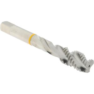 ACCUPRO Spiral Flute Tap: 1/2-13, UNC, 3 Flute, Modified Bottoming Chamfer, 3B Class of Fit, Vanadium High-Speed Steel, Bright/Uncoated Finish T2644563