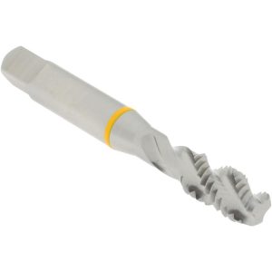 ACCUPRO Spiral Flute Tap: 3/8-16, UNC, 3 Flute, Modified Bottoming Chamfer, 3B Class of Fit, Vanadium High-Speed Steel, Bright/Uncoated Finish T2644483