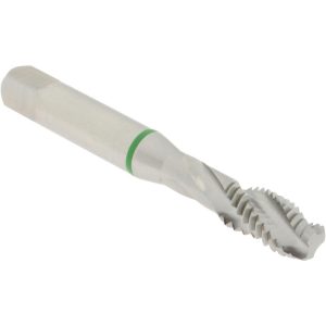ACCUPRO Spiral Flute Tap: 3/8-16, UNC, 3 Flute, Modified Bottoming Chamfer, 3B Class of Fit, Vanadium High-Speed Steel, Bright/Uncoated Finish T2634483