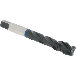 ACCUPRO Spiral Flute Tap: M12x1.75, Metric Coarse, 3 Flute, Modified Bottoming Chamfer, 6H Class of Fit, Vanadium High-Speed Steel, Steam Oxide Finish T1614506