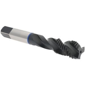ACCUPRO Spiral Flute Tap: M16x2, Metric Coarse, 3 Flute, Modified Bottoming Chamfer, Vanadium High-Speed Steel, Steam Oxide Finish T1614606