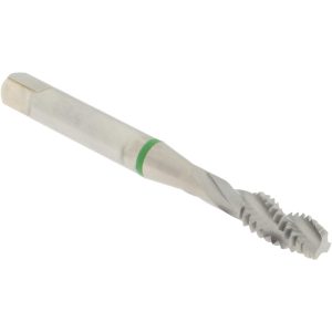 ACCUPRO Spiral Flute Tap: 1/4-20, UNC, 3 Flute, Modified Bottoming Chamfer, 2B Class of Fit, Vanadium High-Speed Steel, Bright/Uncoated Finish T2634402B