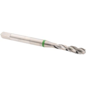 ACCUPRO Spiral Flute Tap: M4x0.70, Metric Coarse, 3 Flute, Modified Bottoming Chamfer, 6H Class of Fit, Vanadium High-Speed Steel, Bright/Uncoated Finish T2697244