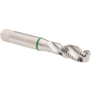 ACCUPRO Spiral Flute Tap: M10x1.5, Metric Coarse, 3 Flute, Modified Bottoming Chamfer, 6H Class of Fit, Vanadium High-Speed Steel, Bright/Uncoated Finish T2697426