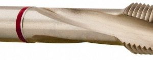 ACCUPRO Spiral Flute Tap: 3/8-24, UNF, 3 Flute, Modified Bottoming Chamfer, 3B Class of Fit, Vanadium High-Speed Steel, Bright/Uncoated Finish T2657503