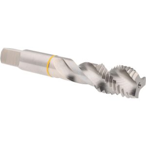 ACCUPRO Spiral Flute Tap: 3/4-10, UNC, 3 Flute, Modified Bottoming Chamfer, 2B Class of Fit, Vanadium High-Speed Steel, Bright/Uncoated Finish T2644702B