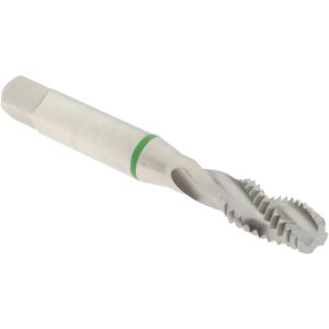 ACCUPRO Spiral Flute Tap: 3/8-16, UNC, 3 Flute, Modified Bottoming Chamfer, 2B Class of Fit, Vanadium High-Speed Steel, Bright/Uncoated Finish T2634482B