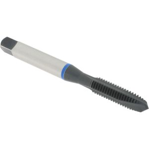 ACCUPRO Spiral Point Tap: M6x1 Metric Coarse, 3 Flutes, Plug Chamfer, Vanadium High Speed Steel, Oxide Coated T1630314