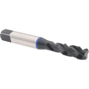 ACCUPRO Spiral Flute Tap: 3/8-24, UNF, 3 Flute, Modified Bottoming Chamfer, 3B Class of Fit, Vanadium High-Speed Steel, Steam Oxide Finish T1604503