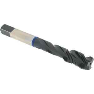 ACCUPRO Spiral Flute Tap: 7/16-20, UNF, 3 Flute, Modified Bottoming Chamfer, Vanadium High-Speed Steel, Steam Oxide Finish T1604543