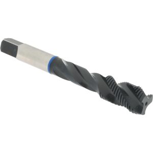 ACCUPRO Spiral Flute Tap: 1/2-20, UNF, 3 Flute, Modified Bottoming Chamfer, 3B Class of Fit, Vanadium High-Speed Steel, Steam Oxide Finish T1604583