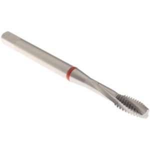 ACCUPRO Spiral Flute Tap: #8-32, UNC, 3 Flute, Modified Bottoming Chamfer, 2B Class of Fit, Vanadium High-Speed Steel, Bright/Uncoated Finish T2657283