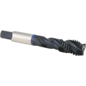 ACCUPRO Spiral Flute Tap: 5/8-11, UNC, 3 Flute, Modified Bottoming Chamfer, 2B Class of Fit, Vanadium High-Speed Steel, Steam Oxide Finish T1604645