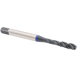 ACCUPRO Spiral Flute Tap: #10-24, UNC, 3 Flute, Modified Bottoming Chamfer, 2B Class of Fit, Vanadium High-Speed Steel, Steam Oxide Finish T1604322B