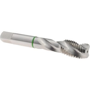 ACCUPRO Spiral Flute Tap: M16x2, Metric Coarse, 3 Flute, Modified Bottoming Chamfer, Vanadium High-Speed Steel, Bright/Uncoated Finish T2697606