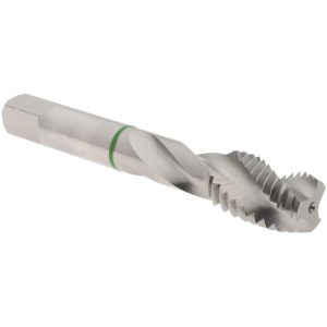ACCUPRO Spiral Flute Tap: 5/8-11, UNC, 3 Flute, Modified Bottoming Chamfer, 2B Class of Fit, Vanadium High-Speed Steel, Bright/Uncoated Finish T2634642B