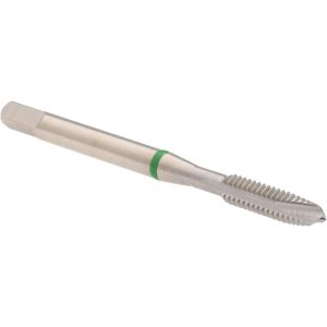 ACCUPRO Spiral Point Tap: #8-32 UNC, 3 Flutes, Plug Chamfer, Vanadium High Speed Steel, Bright/Uncoated Coated T2640285