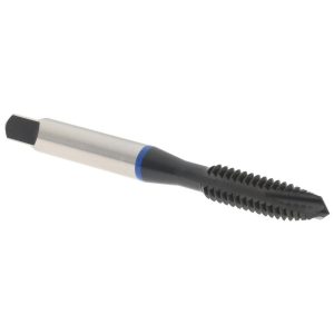 ACCUPRO Spiral Point Tap: 1/4-20 UNC, 3 Flutes, Plug Chamfer, 3B Class of Fit, Vanadium High Speed Steel, Oxide Coated T1620403