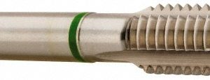 ACCUPRO Spiral Point Tap: #10-32 UNF, 3 Flutes, Plug Chamfer, Vanadium High Speed Steel, Bright/Uncoated Coated T2640345