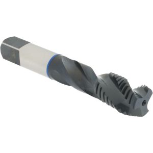 ACCUPRO Spiral Flute Tap: 7/8-9, UNC, 3 Flute, Modified Bottoming Chamfer, Vanadium High-Speed Steel, Steam Oxide Finish T1604743