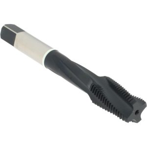 ACCUPRO Spiral Flute Tap: 1/2-20, UNF, 4 Flute, Modified Bottoming Chamfer, 3B Class of Fit, Vanadium High-Speed Steel, Nitride Finish T4677583